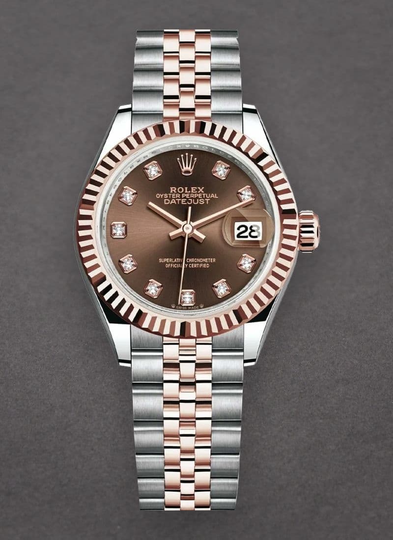 ROLEX Rolex Datejust 28 chocolate dial