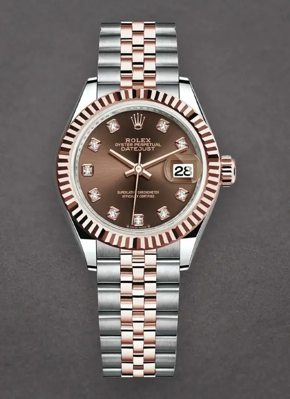 Rolex Rolex Datejust 28 chocolate dial