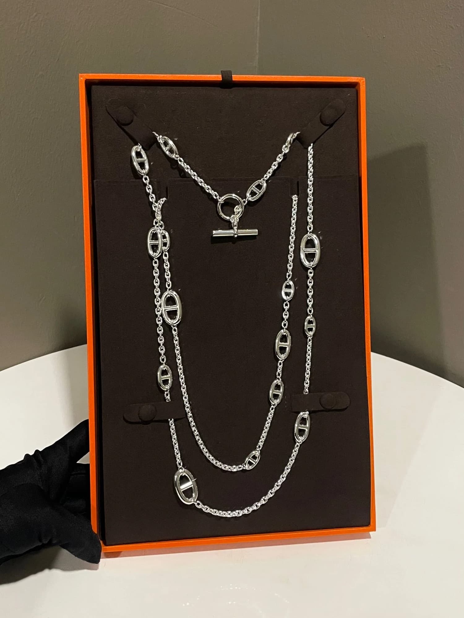 Hermes Frandole necklace 120