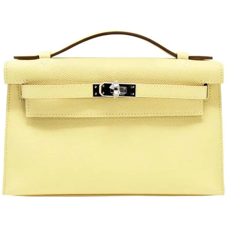 Hermès Kelly Pochette Yellow