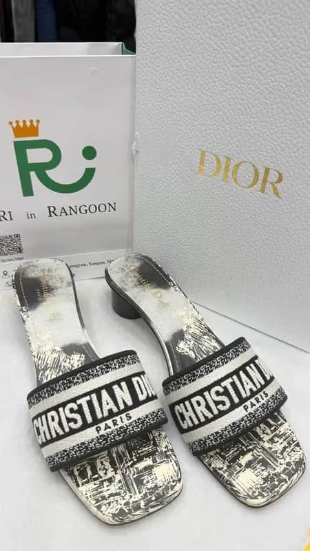 Dior Dway sandals black size 39.5