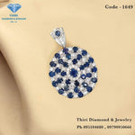 Sapphire Locket No-1649