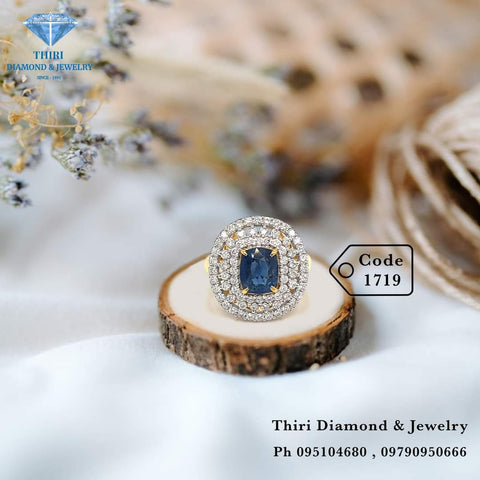 Sapphire Ring No - 1719