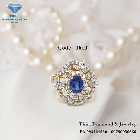 Sapphire Ring No - 1610