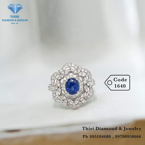 Sapphire Ring No - 1640