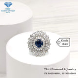 Sapphire Ring No - 1663