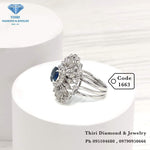 Sapphire Ring No - 1663