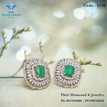 Emerald Earrings No-1728