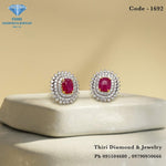 Ruby Earring No-1692