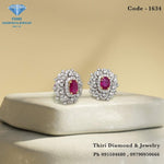 Ruby Earring No-1634