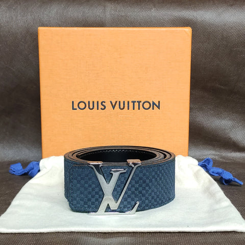 LV Initiales Leather Belt