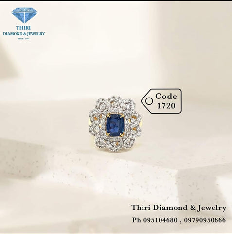 Sapphire Ring No - 1720