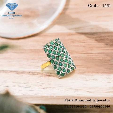 Emerald Ring No-1531