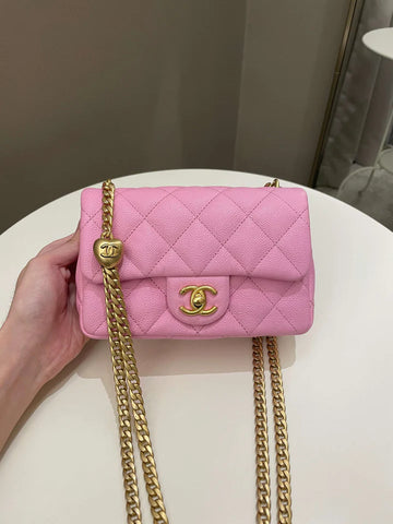 23P Chanel Mini Rectangle Flap Bag