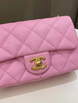 23P Chanel Mini Rectangle Flap Bag