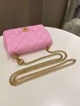 23P Chanel Mini Rectangle Flap Bag