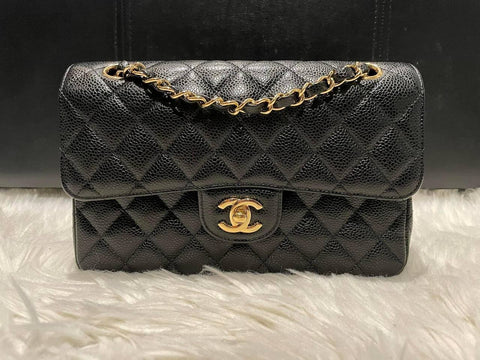 Chanel Classic Flap Small Black Caviar GHW