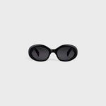 Celine Triomphe 01 Sunglasses In Acetate Black