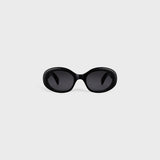 Celine Triomphe 01 Sunglasses In Acetate Black