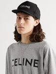 Celine Baseball Cap In Cotton