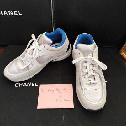 Chanel CC Logo Sneakers
